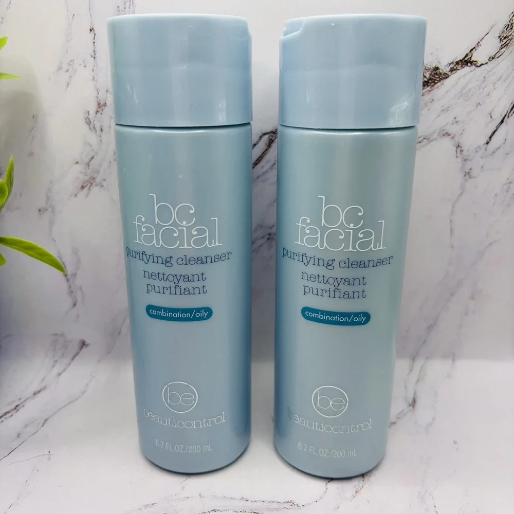 Lot 2-BeautiControl BC Facial Purifying Cleanser Combination Oily Discontinued